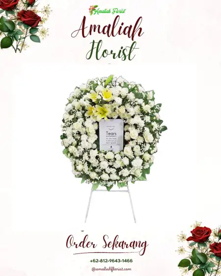 Krans Bunga Duka Mangga Dua Utara